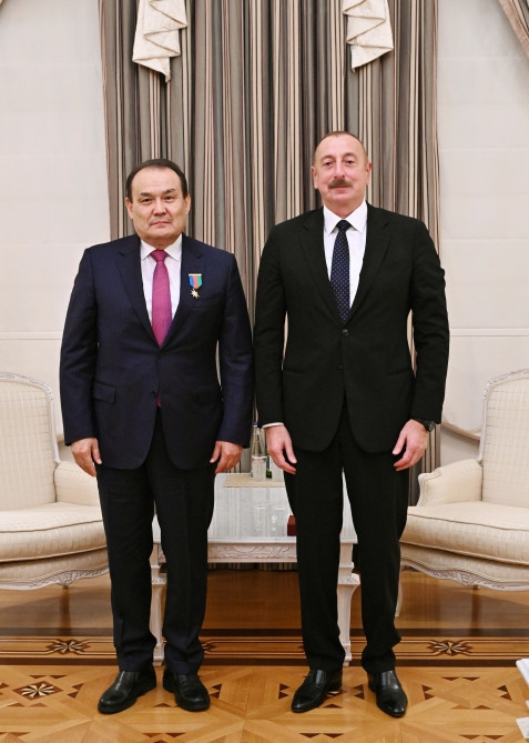 Prezident İlham Əliyev Türk Dövlətləri Təşkilatının Baş katibini qəbul edib