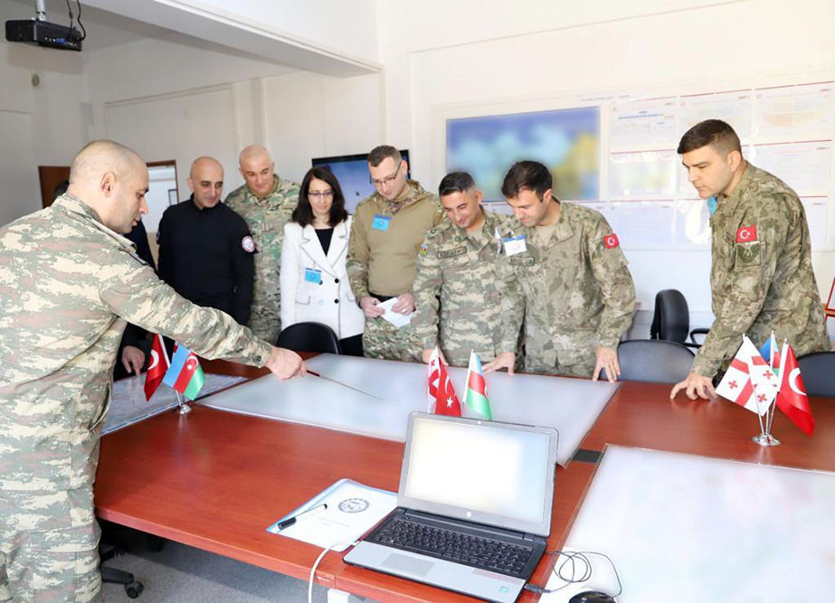 Türkiyə-Azərbaycan-Gürcüstan birgə hərbi təlimləri başlayıb