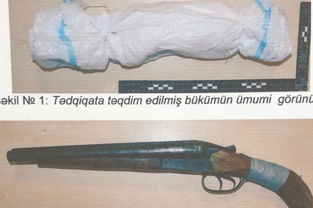Göygöl sakinlərində narkotik və silah aşkar edilib - FOTO 