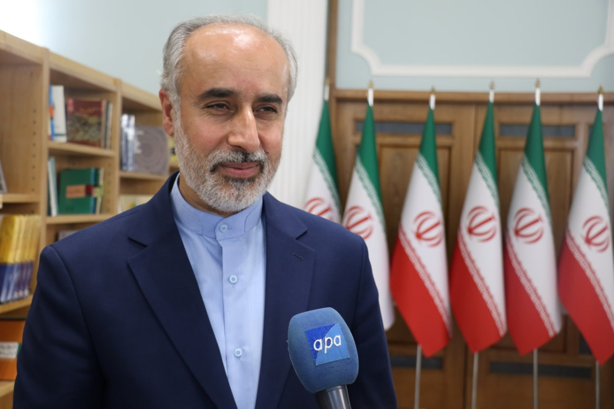  Iranian Foreign Ministry Spokesman Nasser Kanaani