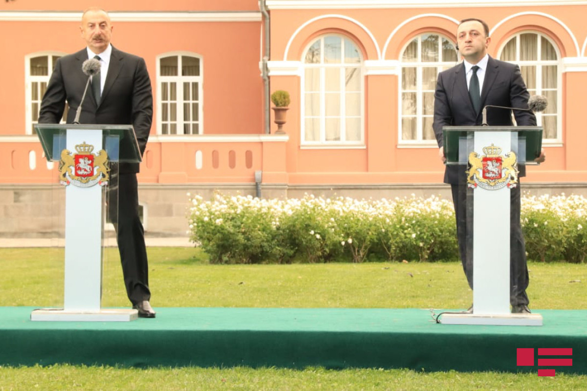 Qaribaşvili: Ümummilli lider Heydər Əliyev vaxtilə demişdi ki, Azərbaycan və gürcü xalqları xoşbəxtdir ki, onlar qonşu xalqlardır