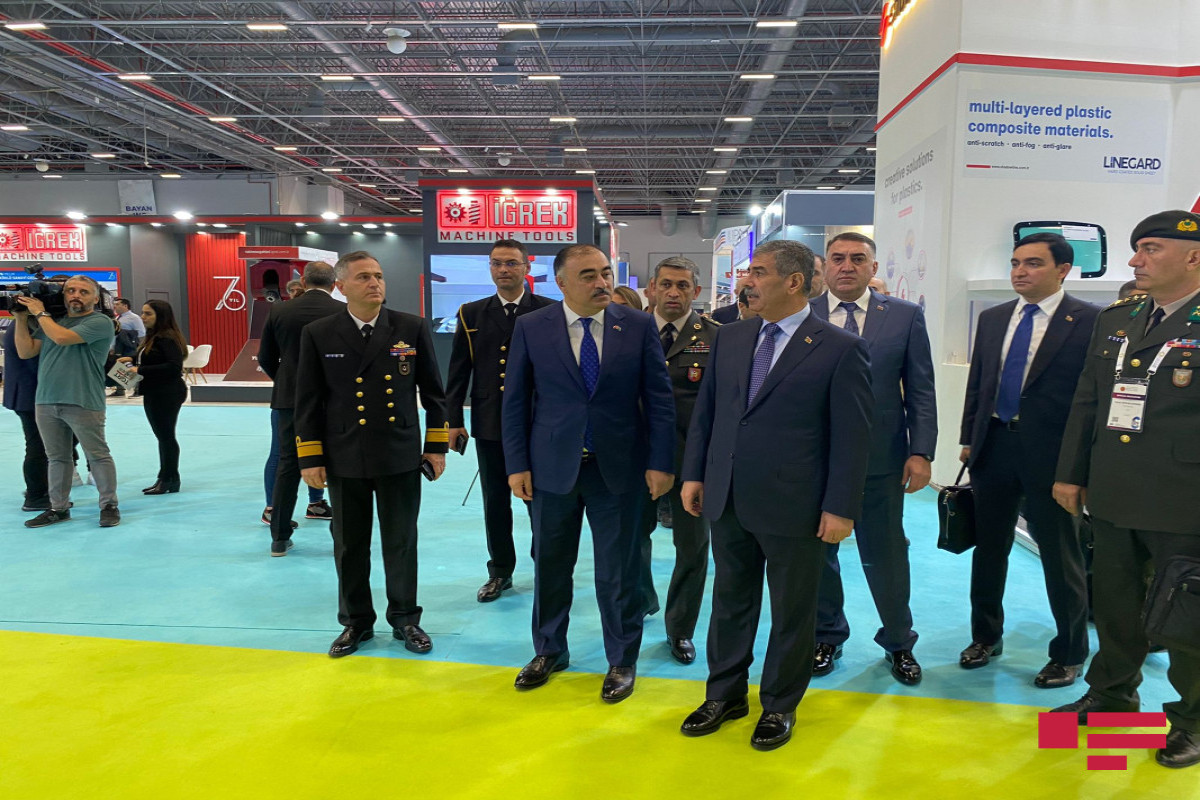 Zakir Həsənov Türkiyədə keçirilən “Saha Expo" sərgisini ziyarət edib - FOTO 