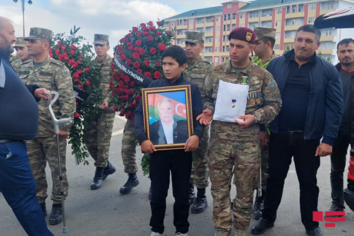 Похороны Национального героя Азербайджана Машаллы Абдуллаева