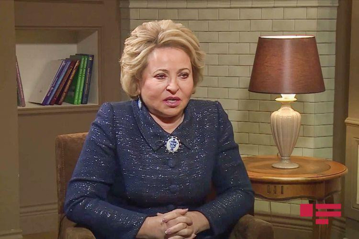 Matviyenko yenidən MDB PA Şurasının sədri seçilib