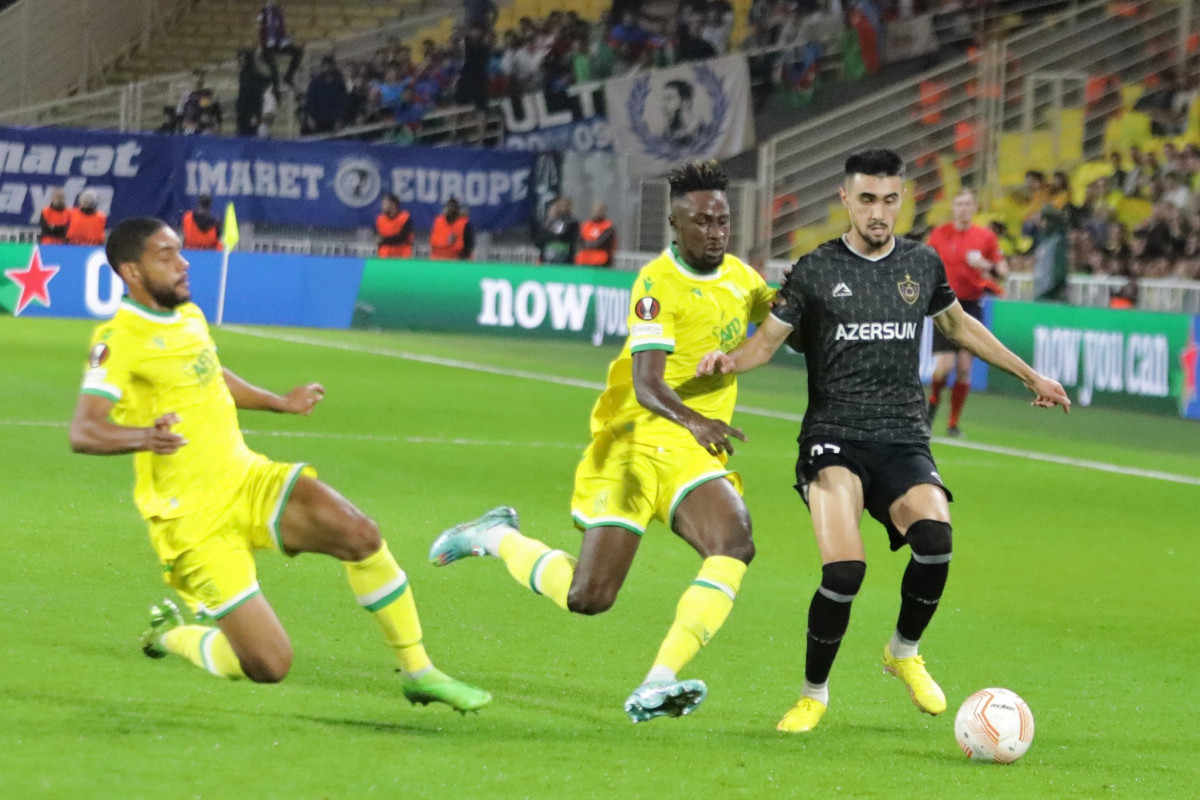 Лига Европы: «Карабах» проиграл «Нанту» во Франции-ФОТО 