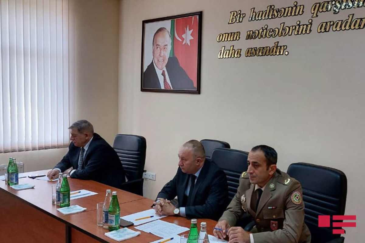 Salyanda əməyin təhlükəsizliyi ilə bağlı müşavirə keçirilib - FOTO  - VİDEO 