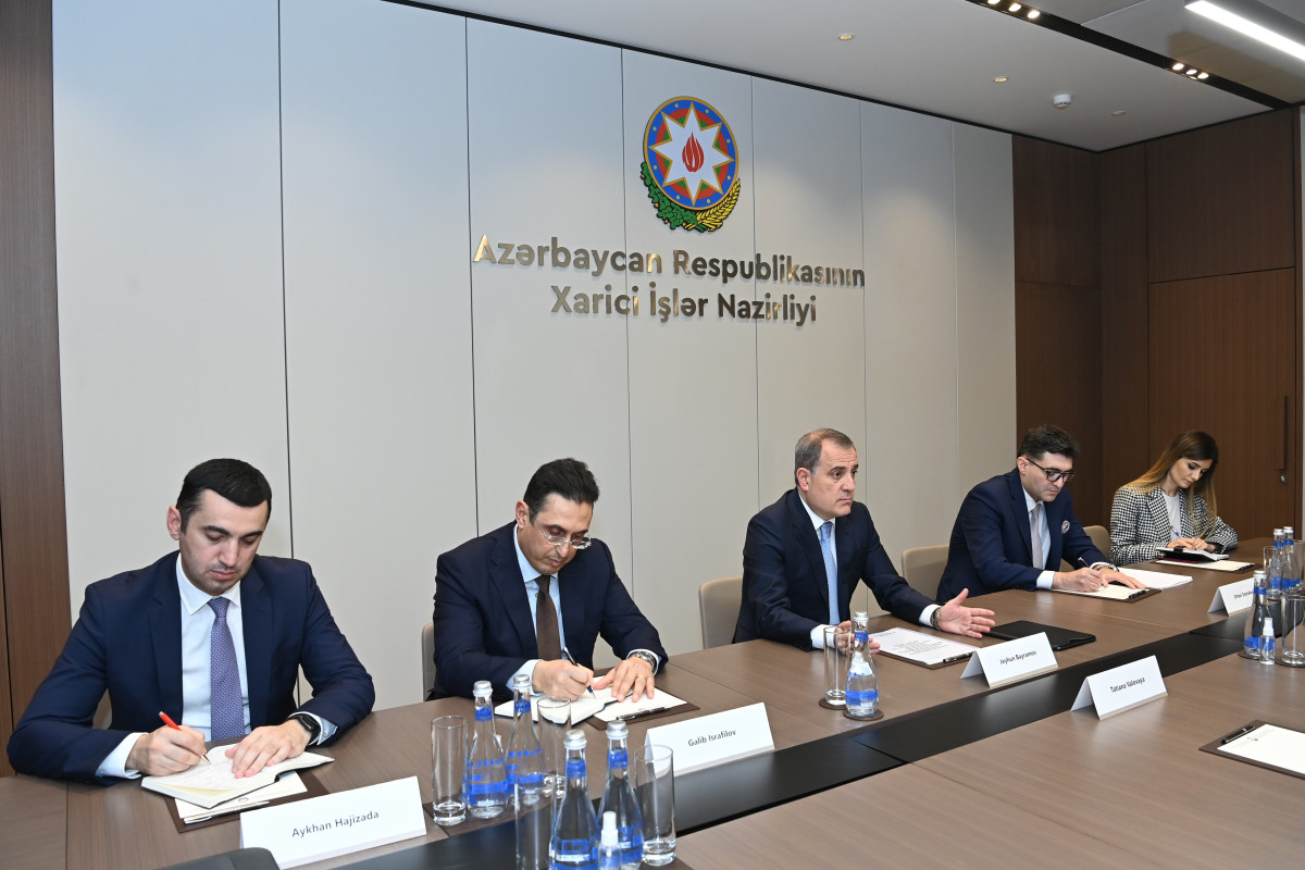 Ceyhun Bayramov BMT Baş katibinin müavinini qəbul edib