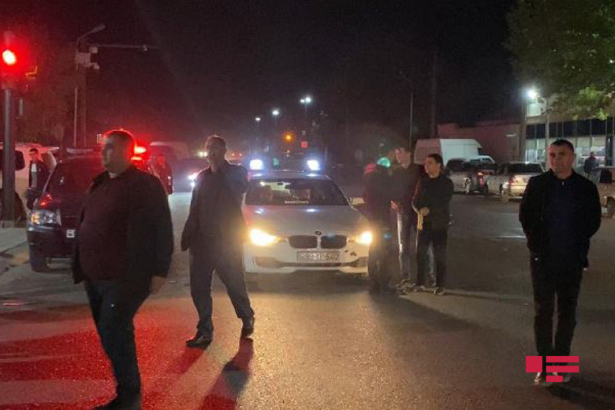 Ağdamda ana və qızını avtomobil vurub  - FOTO  - VİDEO 