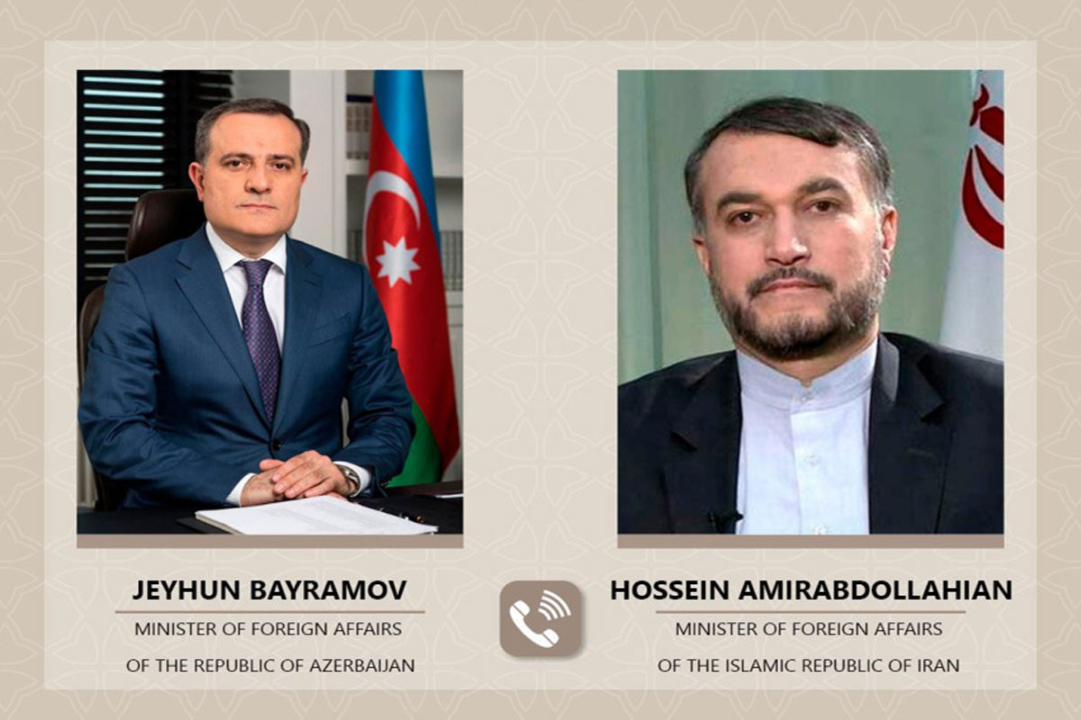 Azərbaycan və İran XİN rəhbərləri son hadisələri müzakirə edib - VİDEO 
