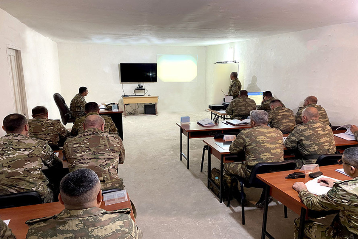 В Сухопутных войсках проведены командно-штабные учения - ВИДЕО 