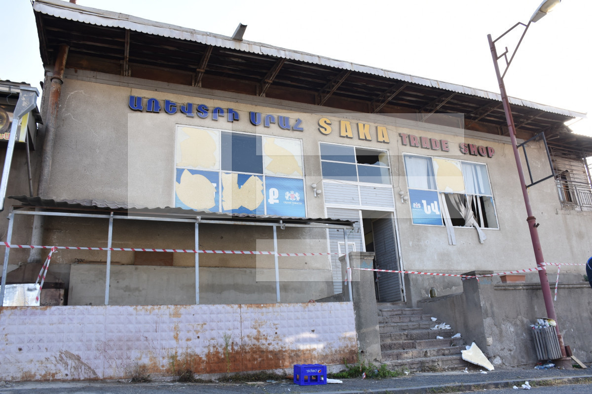 Армяне учинили в городе Лачин разрушения, совершили вандализм