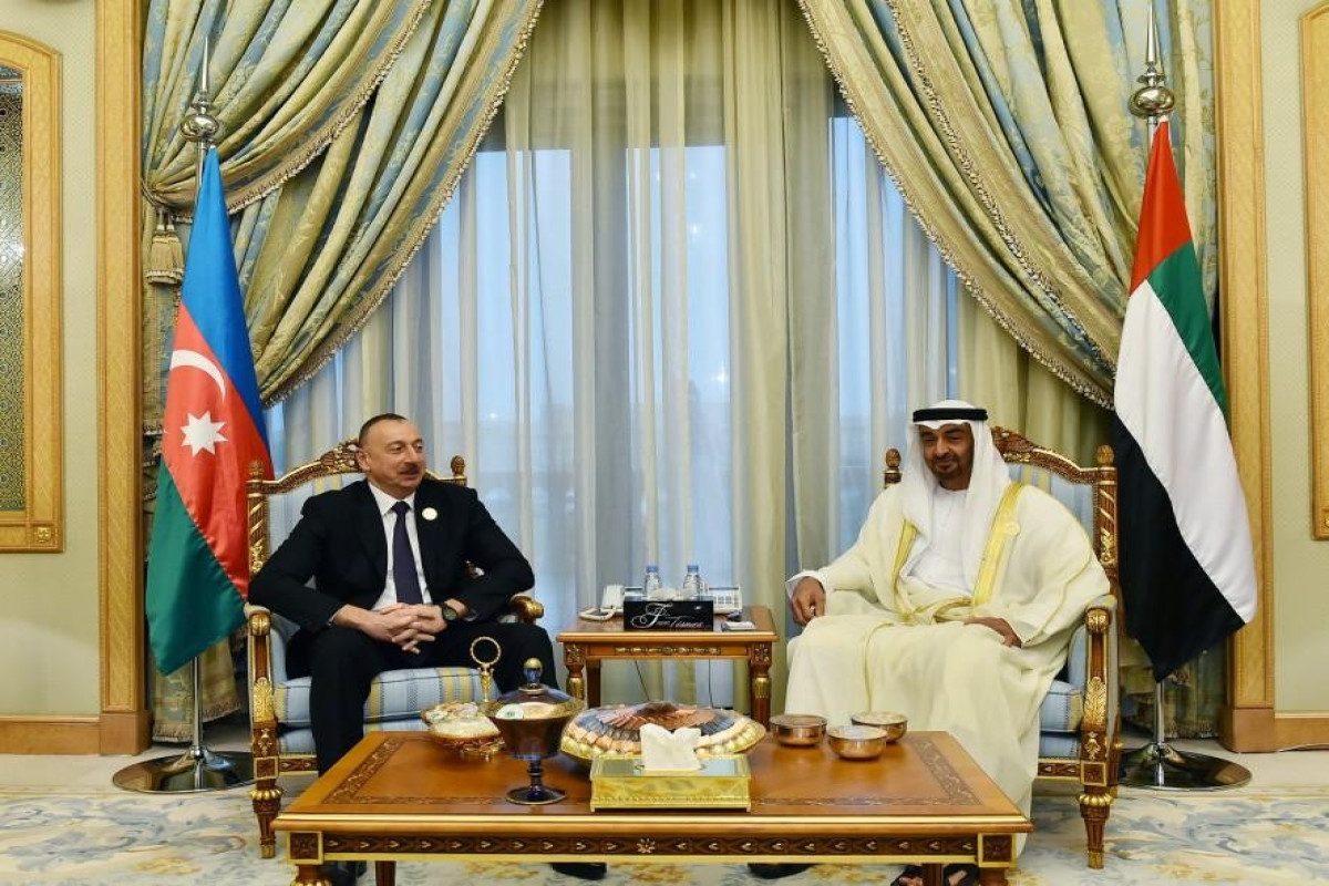 Ilham Aliyev, Sheikh Mohamed bin Zayed Al Nahyan