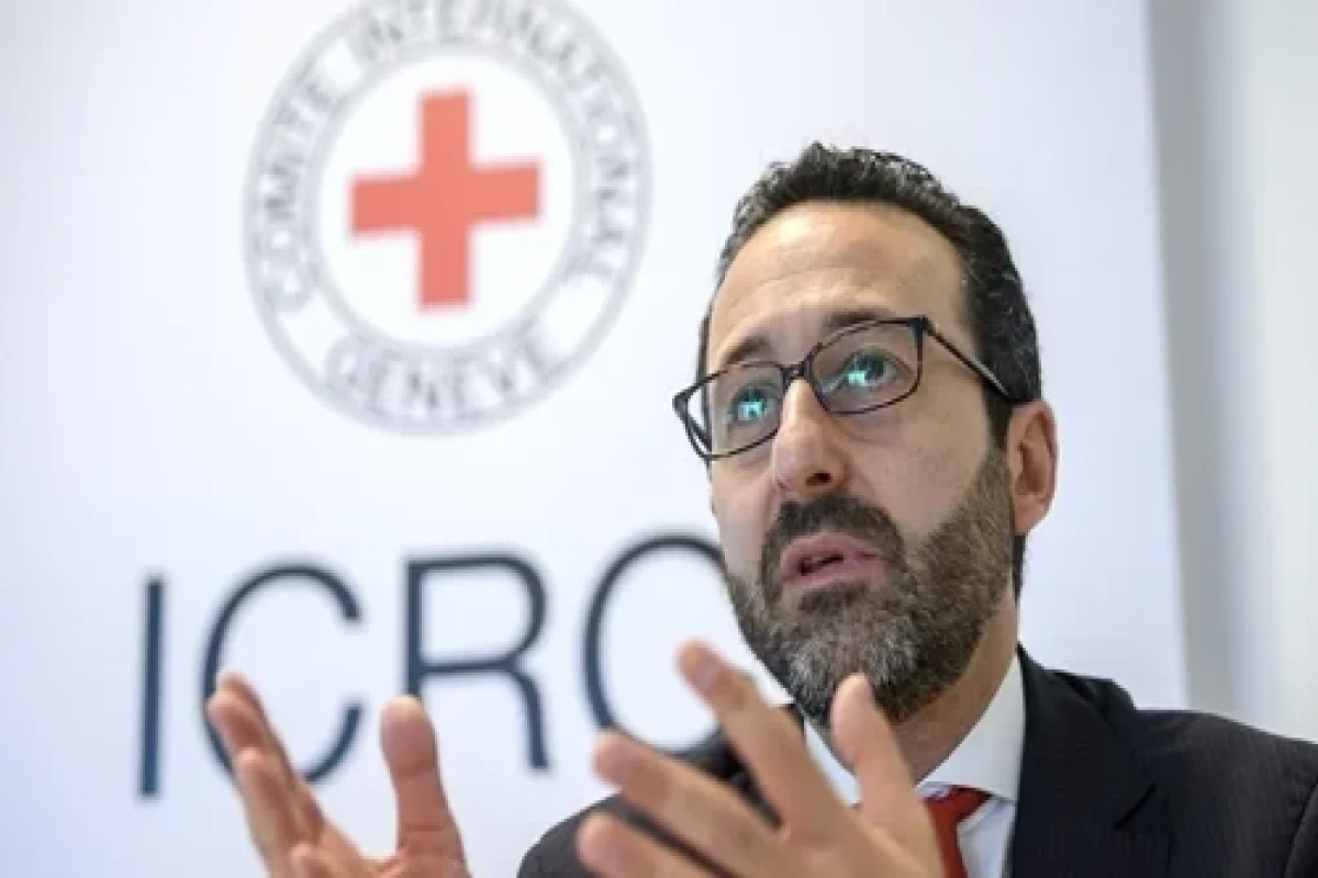 Robert Mardini,  head of the International Committee of the Red Cross (ICRC)