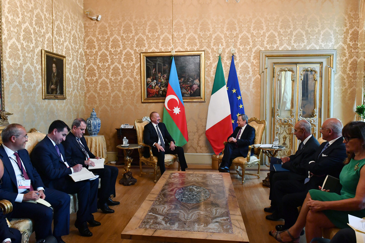 Azerbaijani President met with President of Council of Ministers of Italy-UPDATED-1 