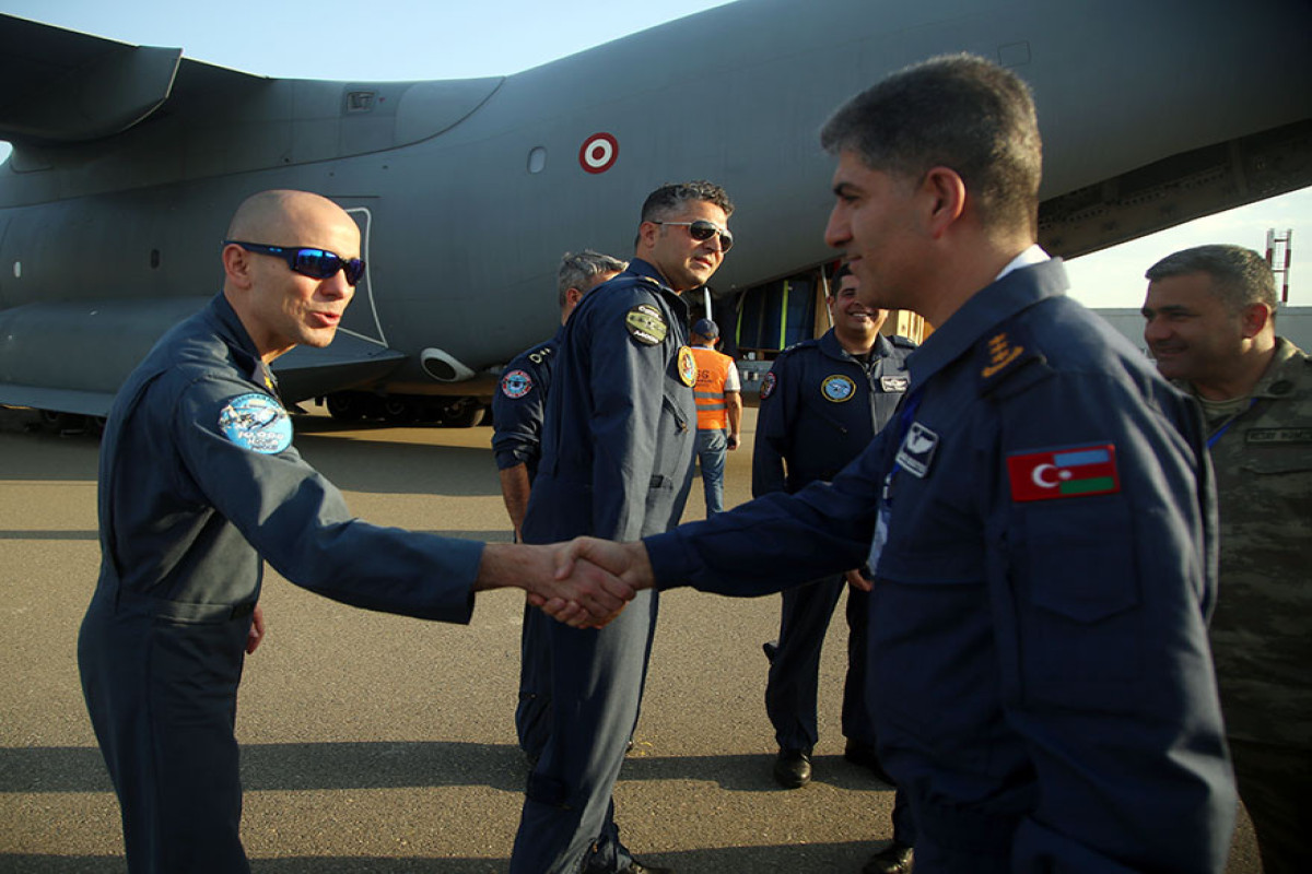 Representatives of the Turkish Air Force arrived in Azerbaijan to participate in the "TurAz Qartalı - 2022" exercises