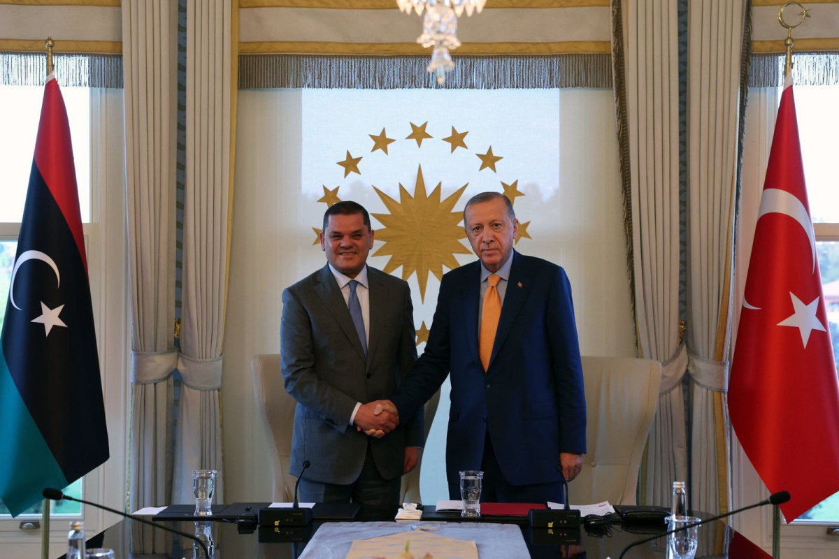 Эрдоган принял премьер-министра Правительства национального единства Ливии Абдулхамида Дибейбу