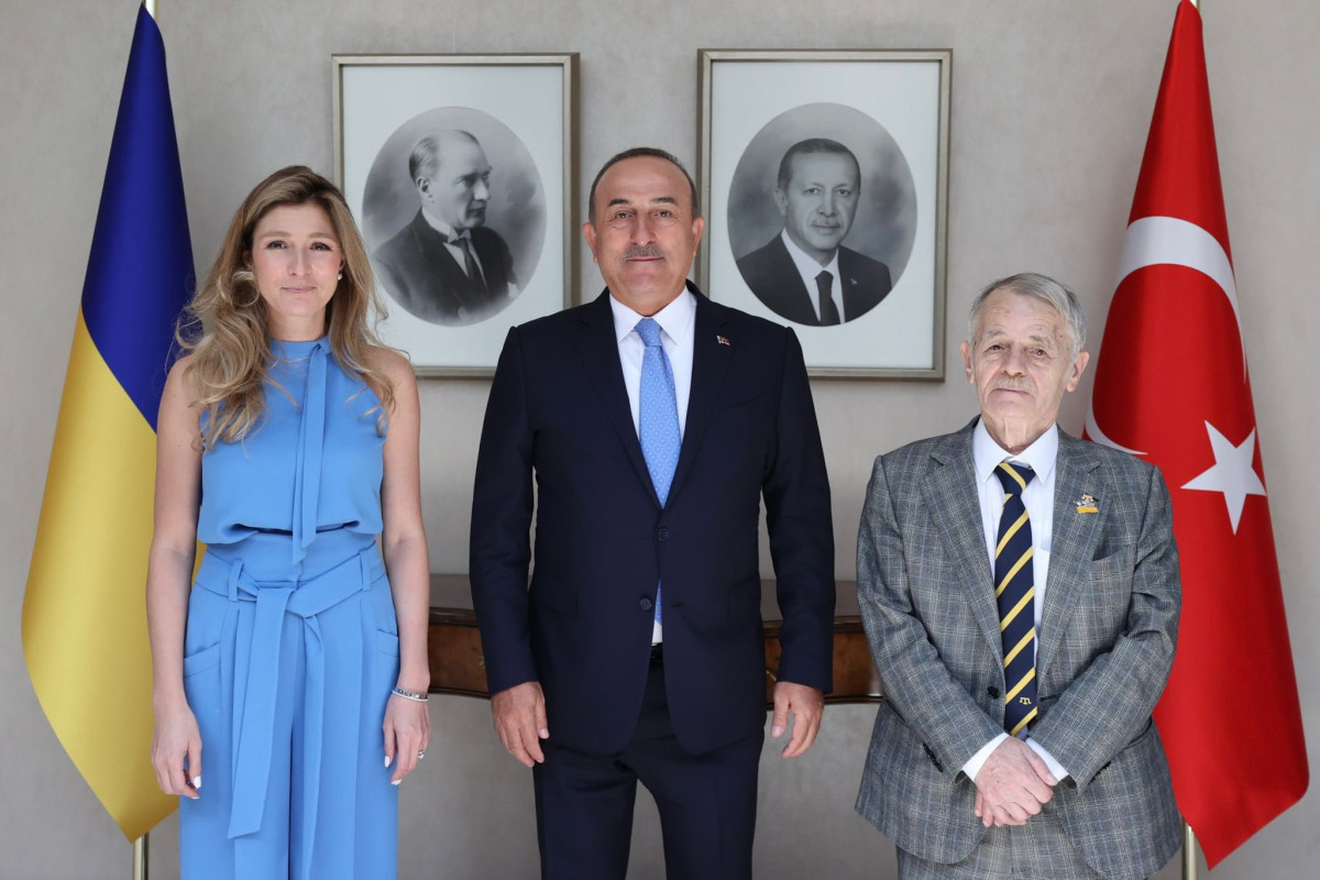Turkish FM meets with Ukraine's Deputy FM and leader of Crimean Tatars 