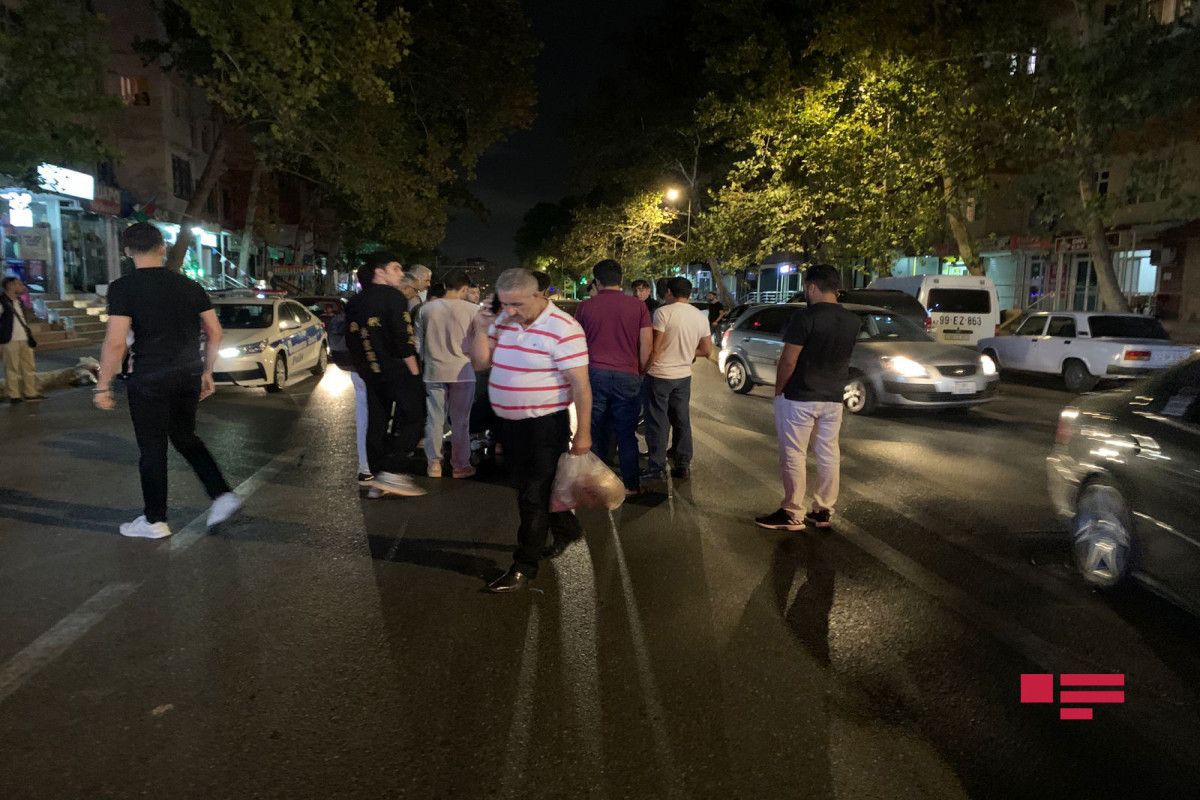 В Баку автомобиль сбил женщину и скрылся с места происшествия-ФОТО -ВИДЕО 
