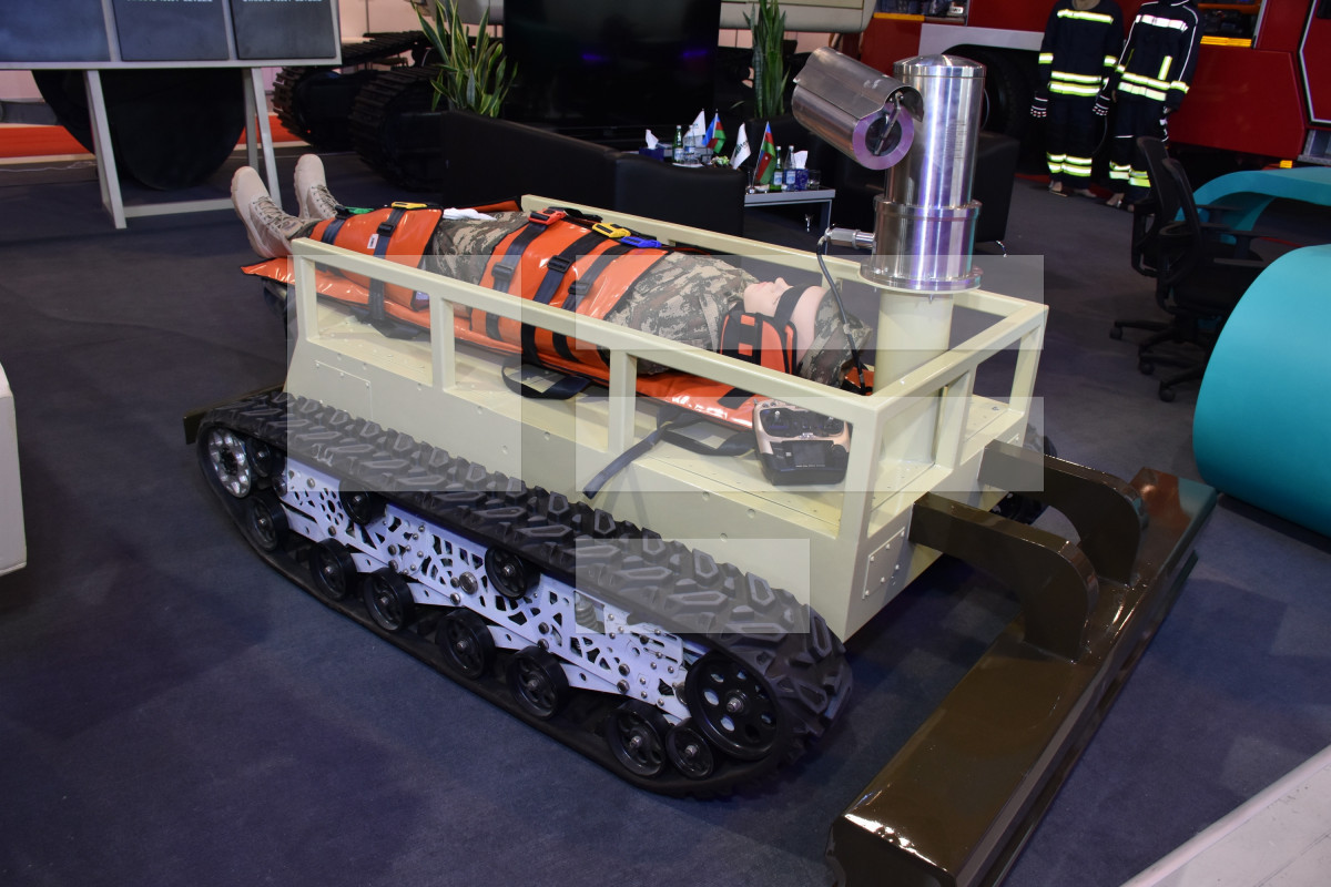 Azərbaycanda mina aşkarlayan robot hazırlanıb - FOTO 