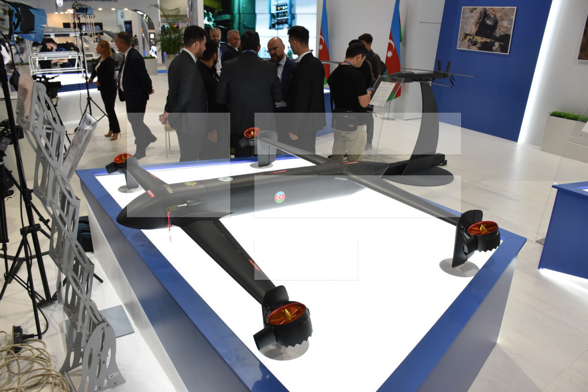 Azerbaijan displays new UAVs at the ADEX exhibition-PHOTO 