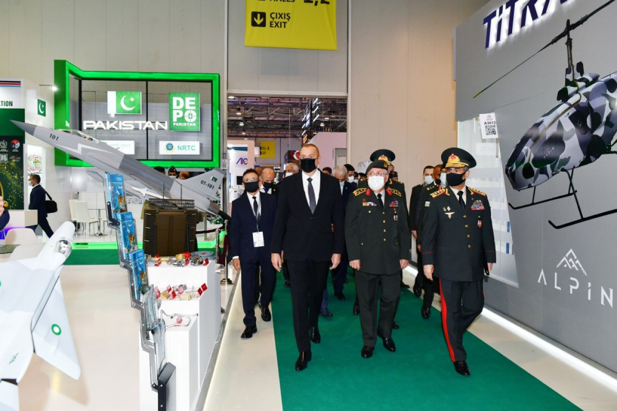 President Ilham Aliyev viewed 4th “ADEX” and 13th “Securex Caspian” exhibitions-UPDATED-1 