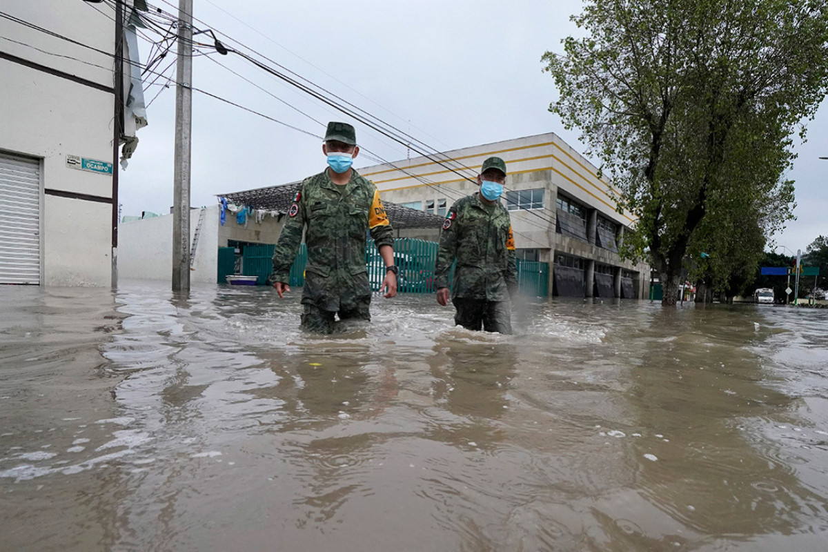Meksikada güclü yağış 4 nəfərin həyatına son qoyub