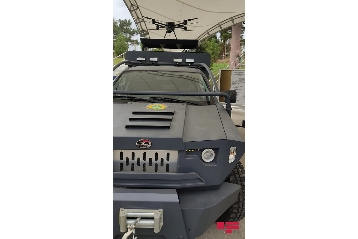 OWL mobile drone detection system installed on "Gurza" patrol vehicle-PHOTO 