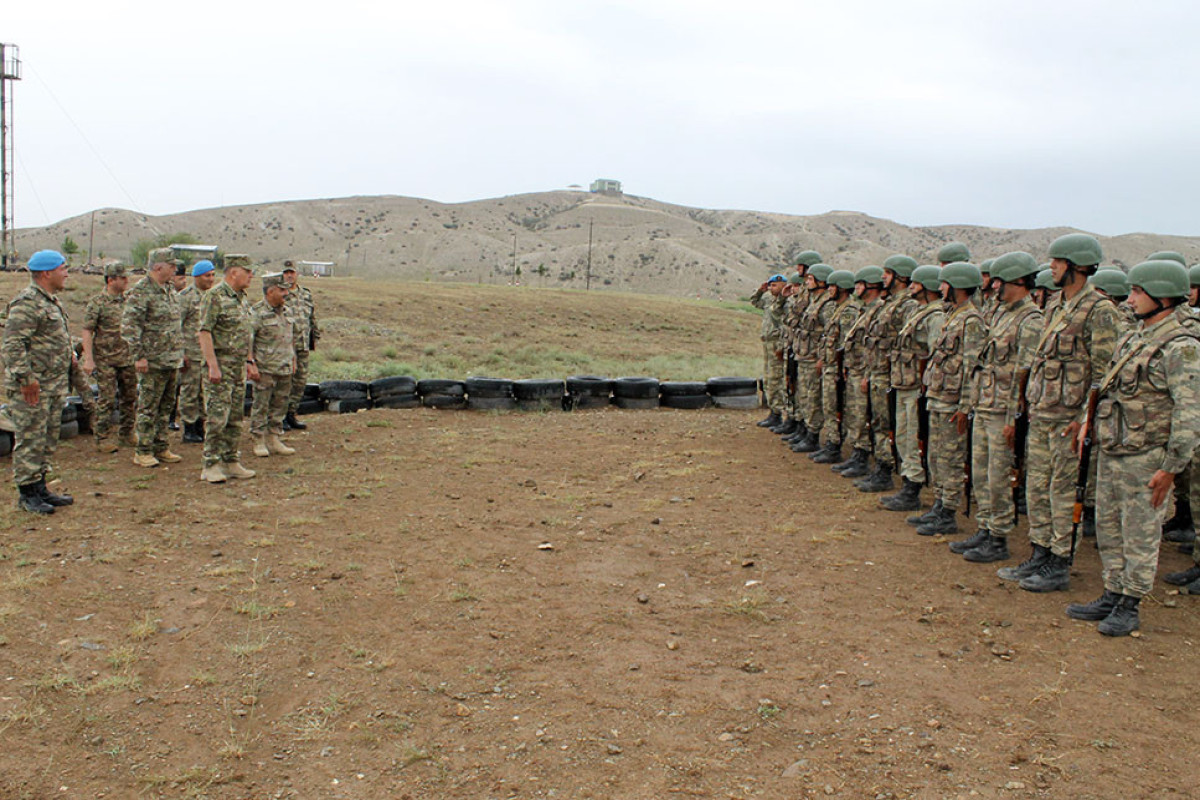 Chief of General Staff of Azerbaijani Army visited Land Forces, held a meeting-PHOTO 