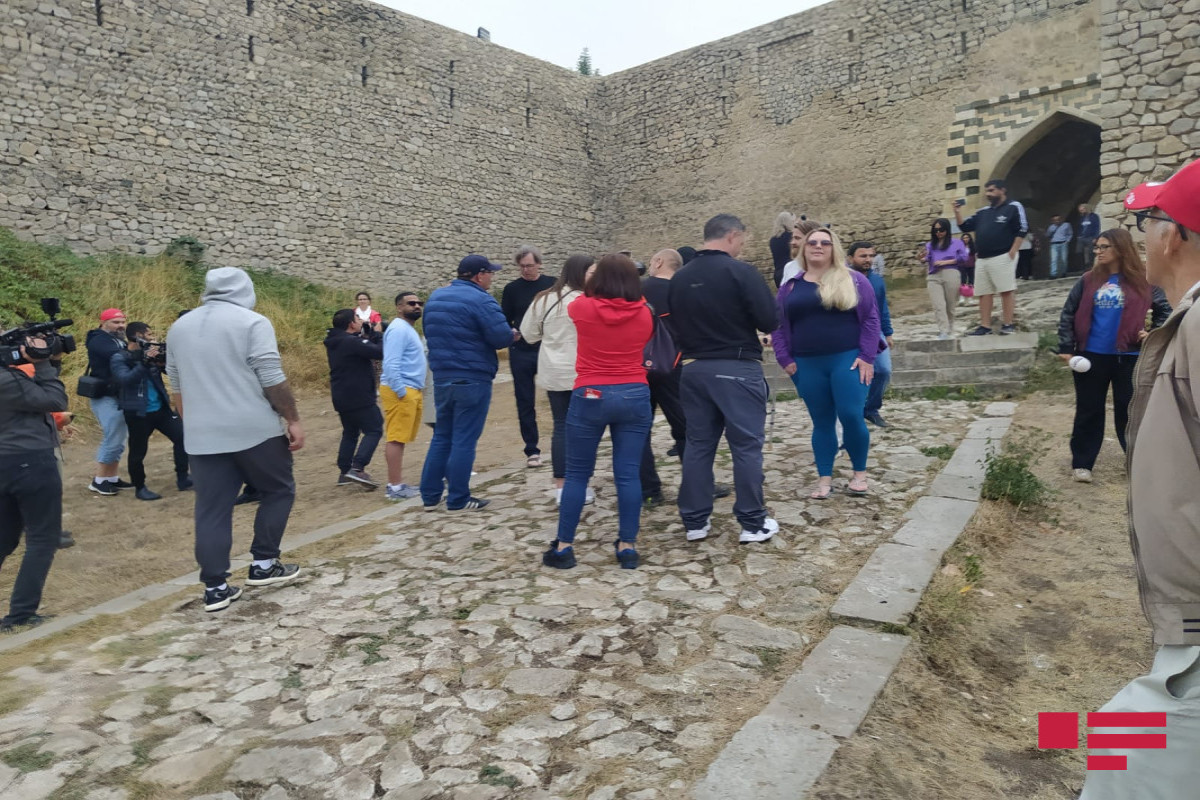 Foreign travelers visited Azerbaijan's city of Shusha-PHOTO 