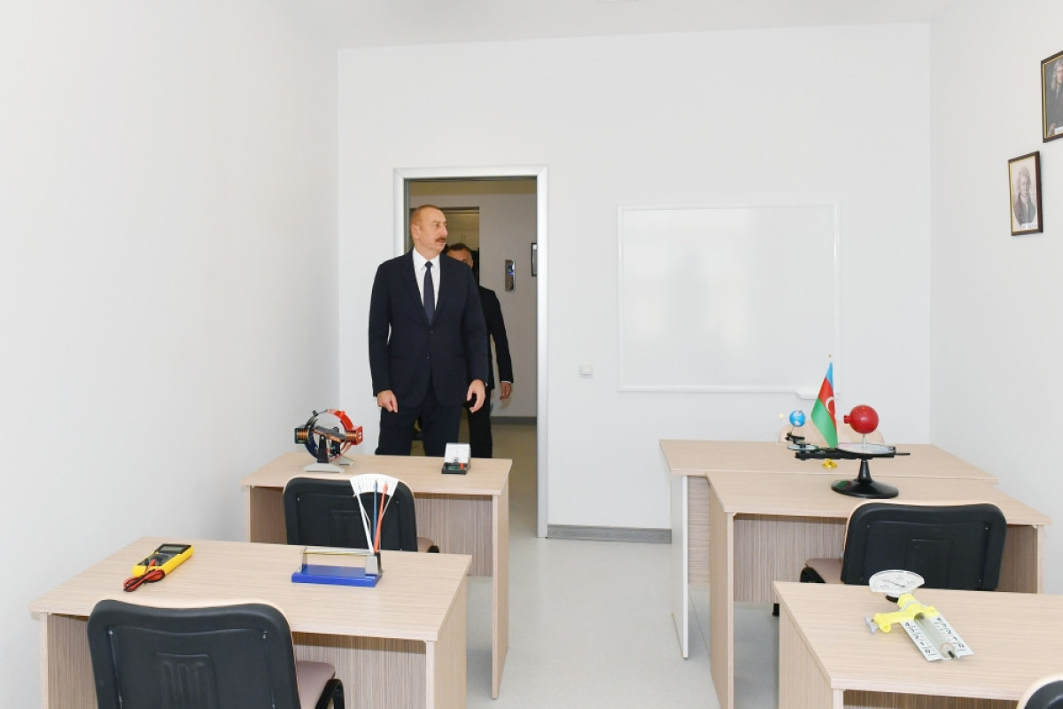 Президент Ильхам Алиев принял участие в открытии Республиканского санатория туберкулезных заболеваний