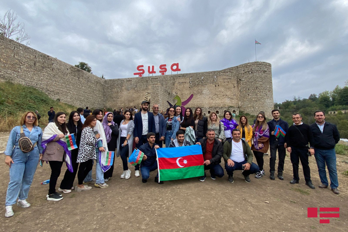 QHT təmsilçilərinin Şuşaya 3 günlük səfəri başa çatıb - FOTO 