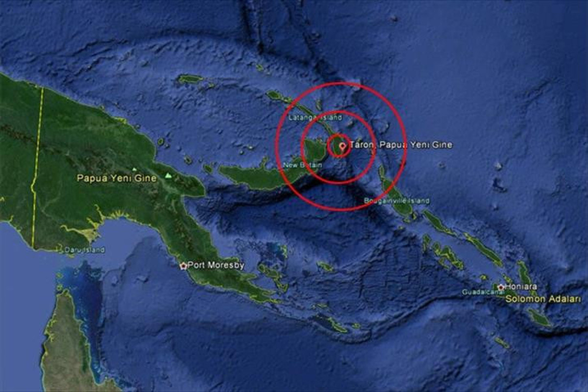 В Папуа-Новой Гвинее произошло землетрясение магнитудой 7,7-ВИДЕО 