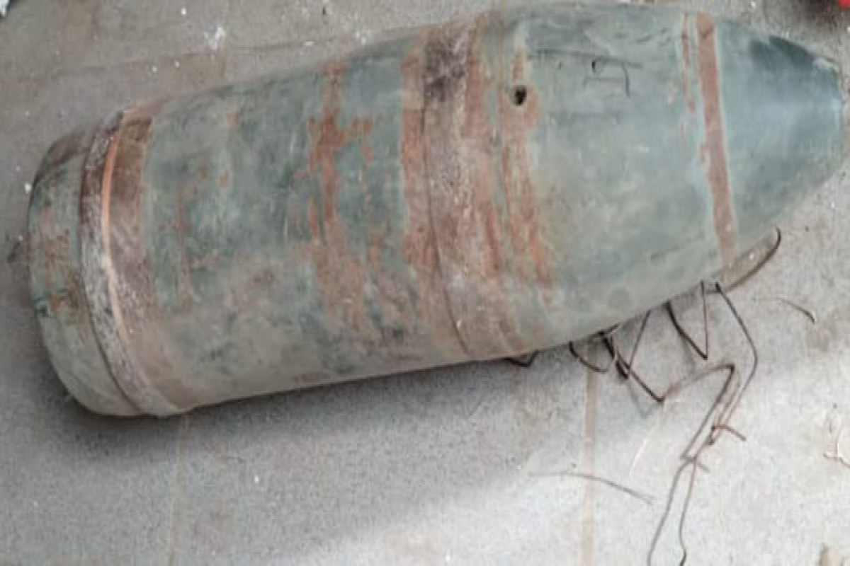 Artillery shell was found in Azerbaijan