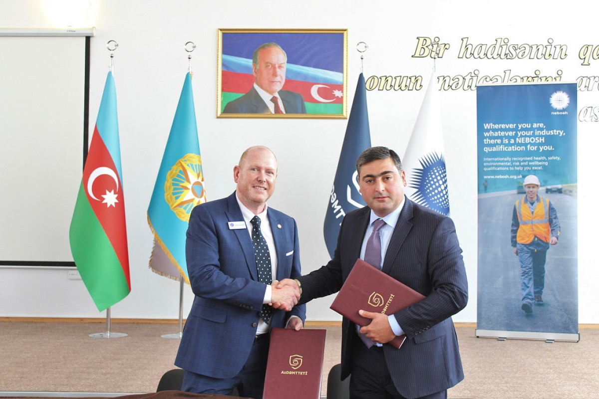 Memorandum of Understanding signed between Azerbaijan's MES Scientific-Research Institute and NEBOSH