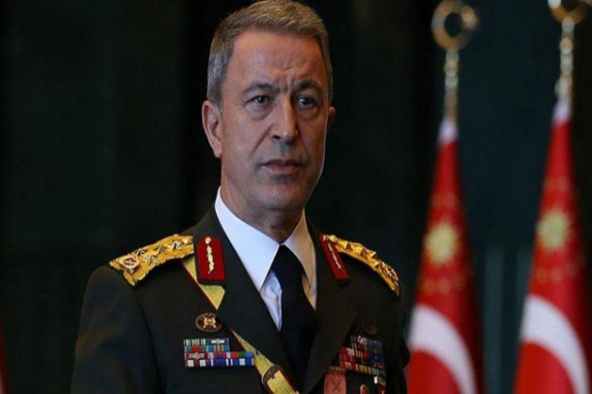 Turkish National Defence Minister Hulusi Akar