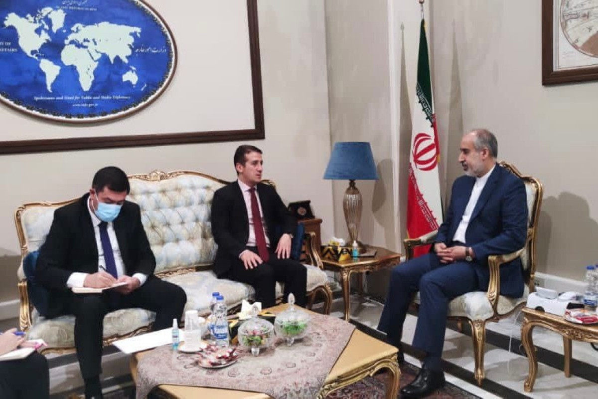 Azerbaijani ambassador meets with Iranian MFA spokesperson