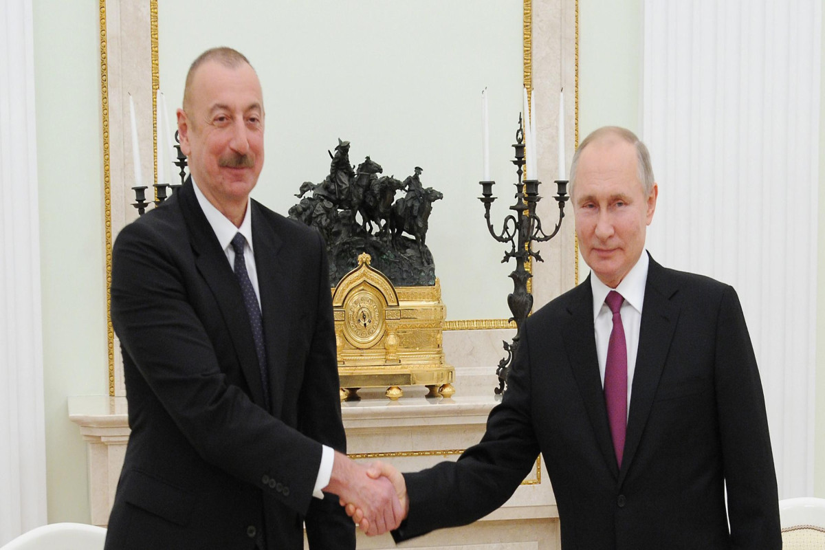 Ilham Aliyev, Vladimir Putin