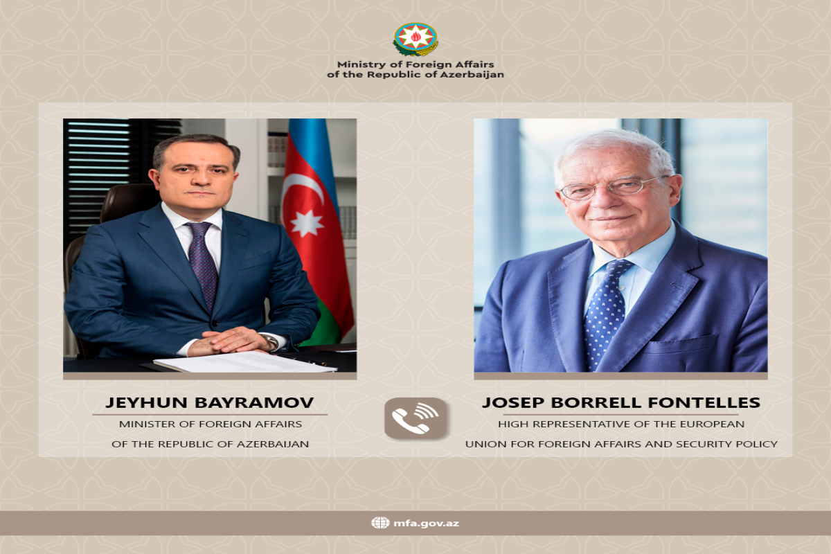 Azerbaijani Foreign Minister held a phone conversation with Josep Borrell