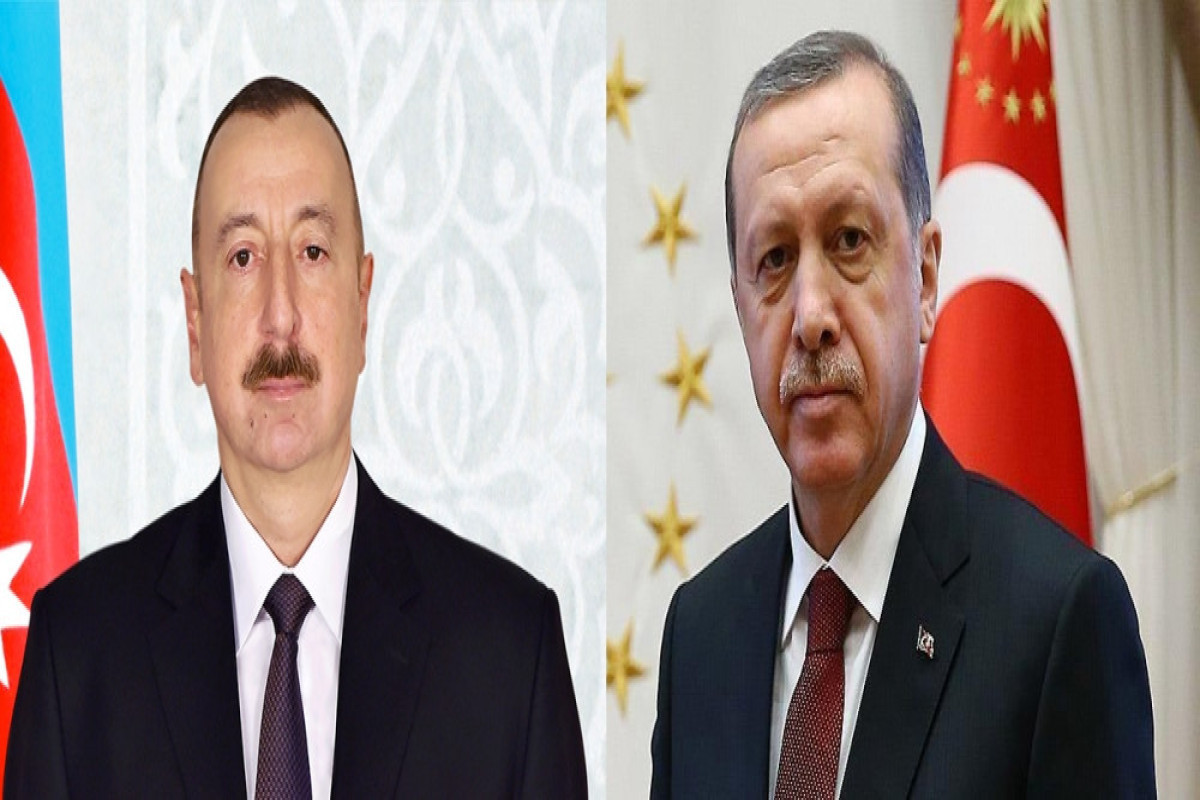 Ilham Aliyev, President of the Republic of Azerbaijan and Recep Tayyip Erdogan, President of the Republic of Turkiye
