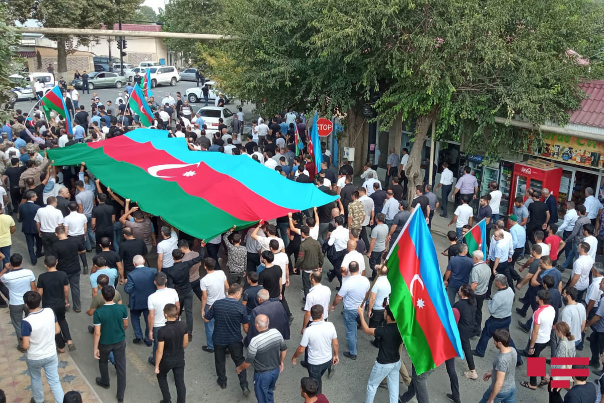 Martyrs were laid to rest in Azerbaijan's Aghjabadi, Lankaran and Oguz-PHOTO 