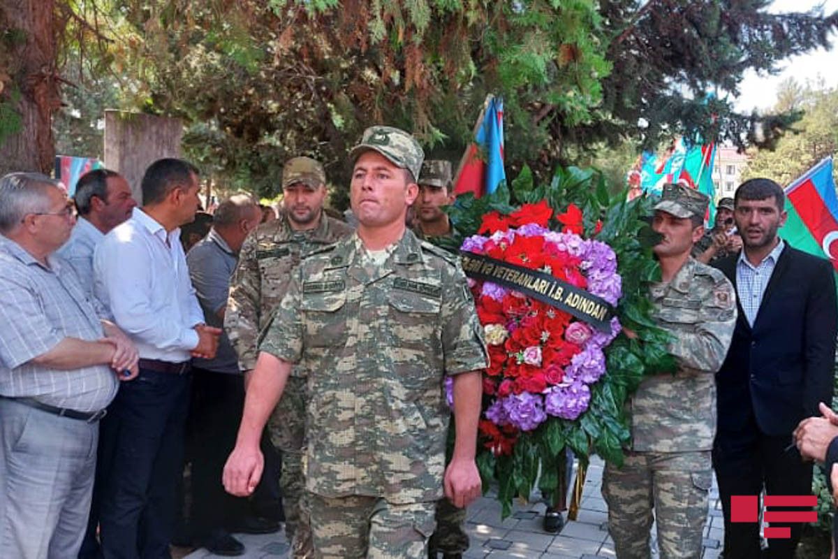 Kürdəmirdə şəhid dəfni