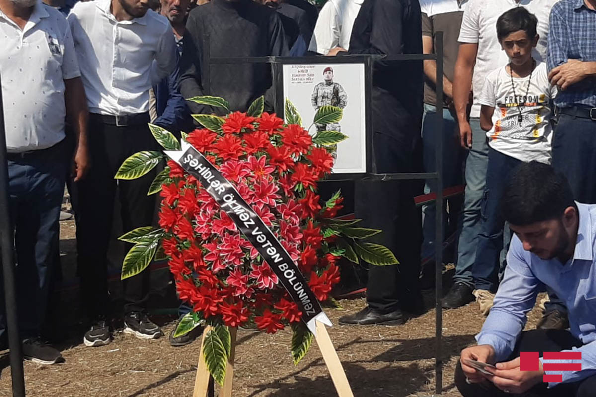 Cəlilabadda şəhid dəfni