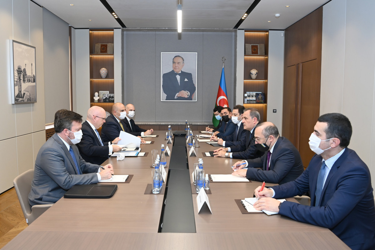 On September 14, Minister of Foreign Affairs of the Republic of Azerbaijan Jeyhun Bayramov has met with Philip Reeker, the Senior Advisor of the U.S. Department of State for Caucasus Negotiations