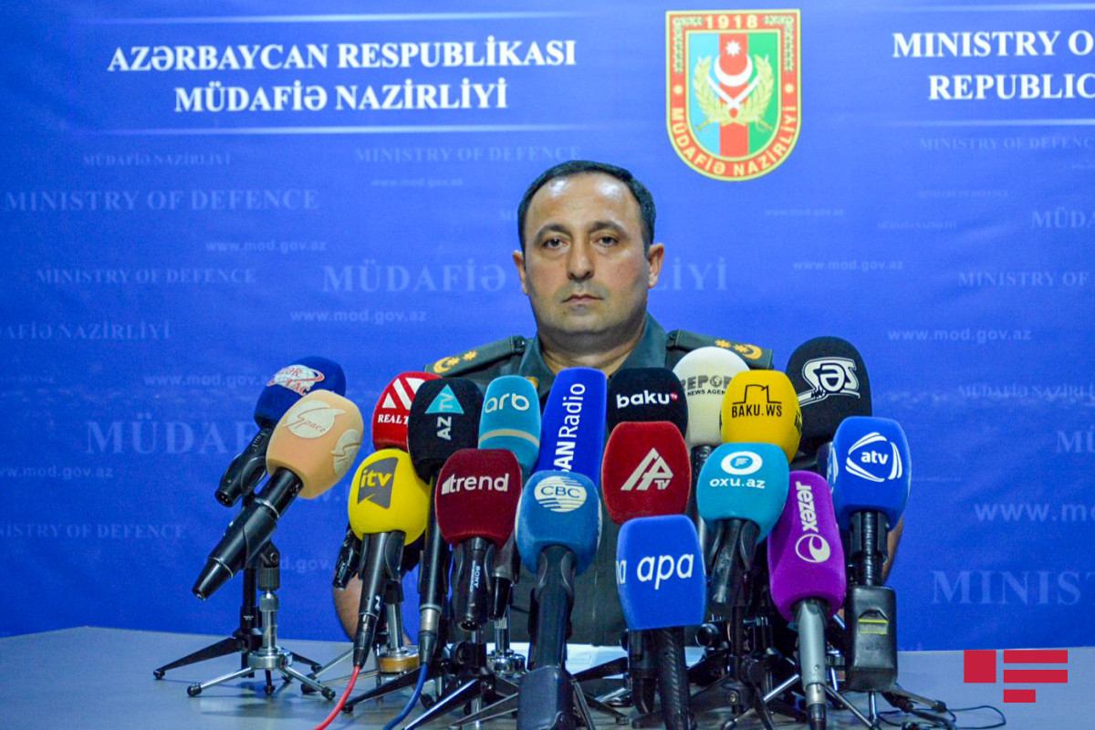 Anar Eyvazov, he head of the press service of the Ministry of Defense