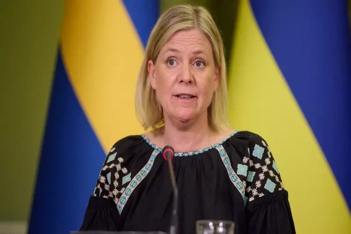 Sweden’s Social Democrat prime minister, Magdalena Andersson