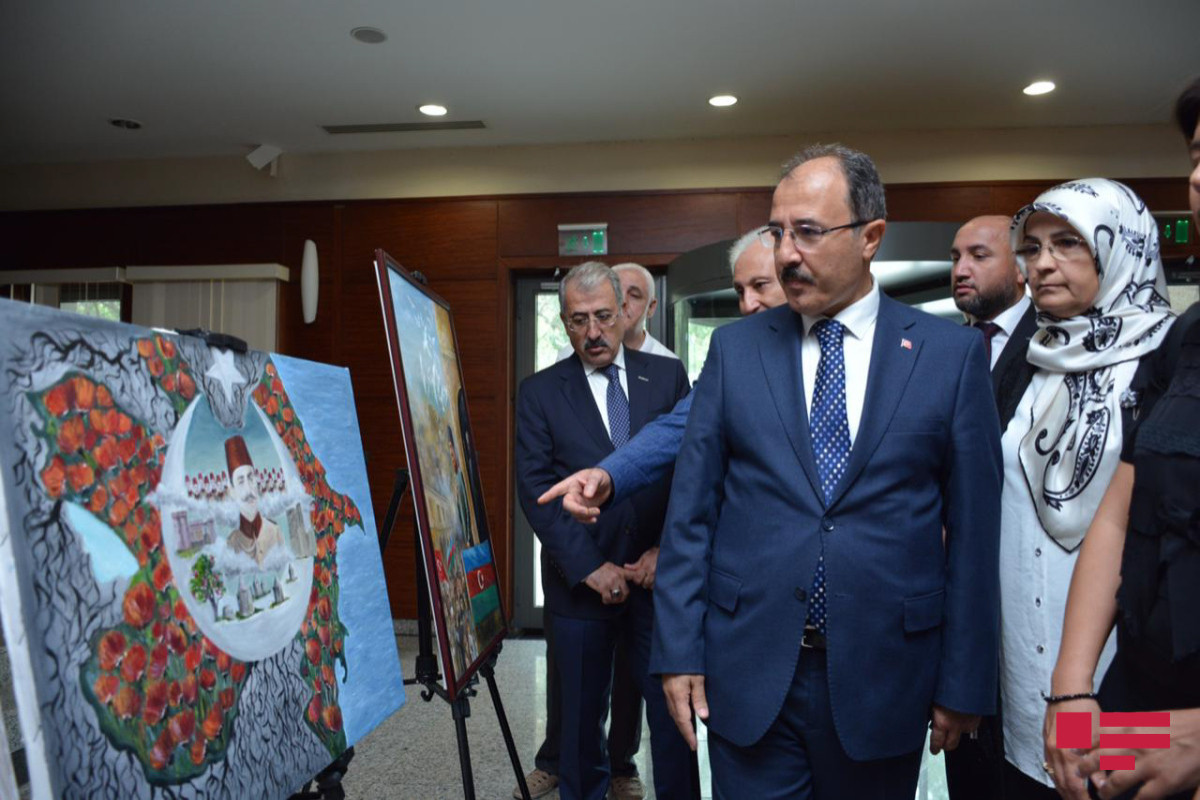 В посольстве Турции  проведено мероприятие в связи с годовщиной освобождения Баку-ФОТО 