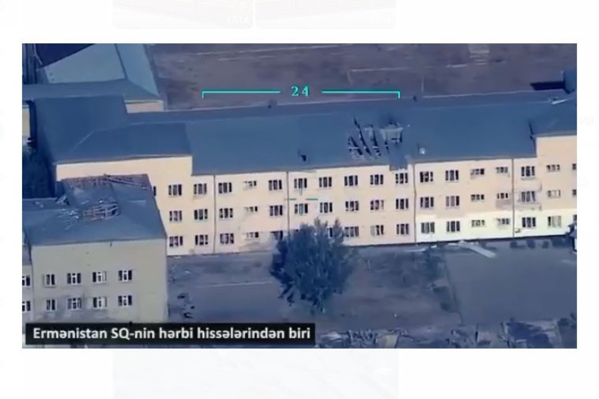 Azərbaycan Ordusu Zod bölgəsindəki hərbi hissəni məhv edib - VİDEO 