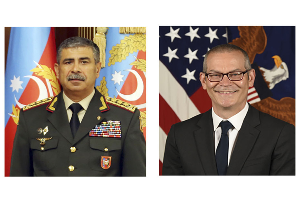 Azerbaijan Defense Minister and the U.S. Under Secretary of Defense for Policy had a telephone conversation