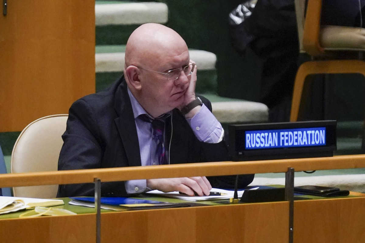 Vasiliy Nebenzya: "Rusiya Azərbaycan və Ermənistanı atəşkəs razılaşmalarına əməl etməyə çağırır"