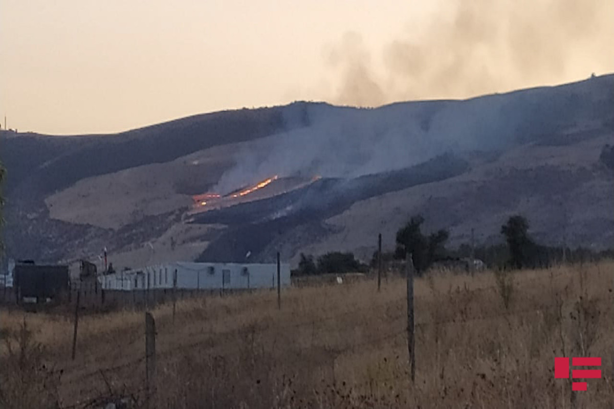Armenians set fire to mountain forest massif in Karabakh-PHOTO 